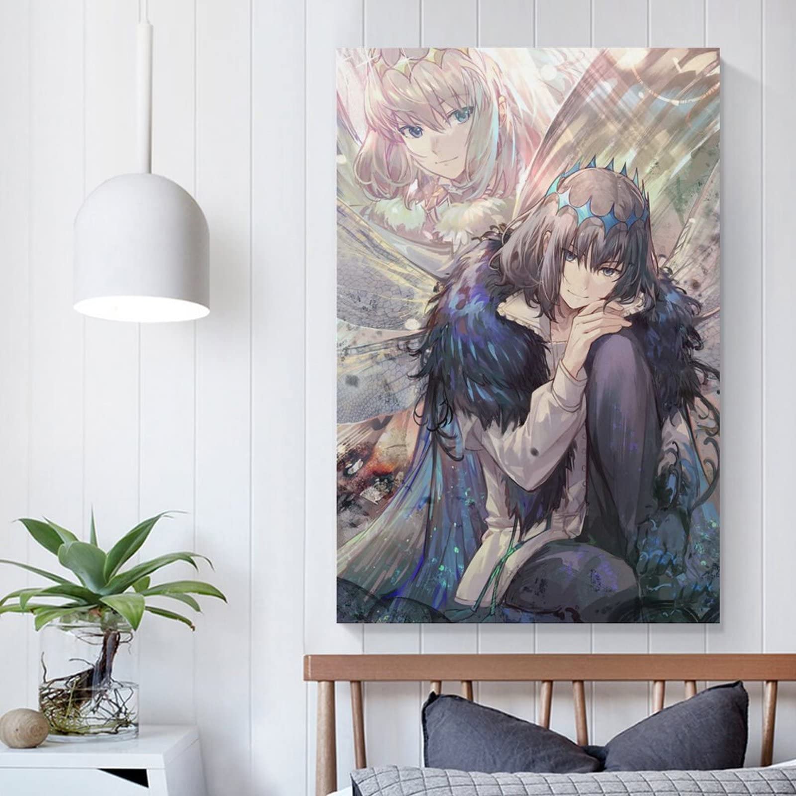 Amazon.co.jp: 絵画 オベロン FGO ポスター アートワーク 壁アート 高